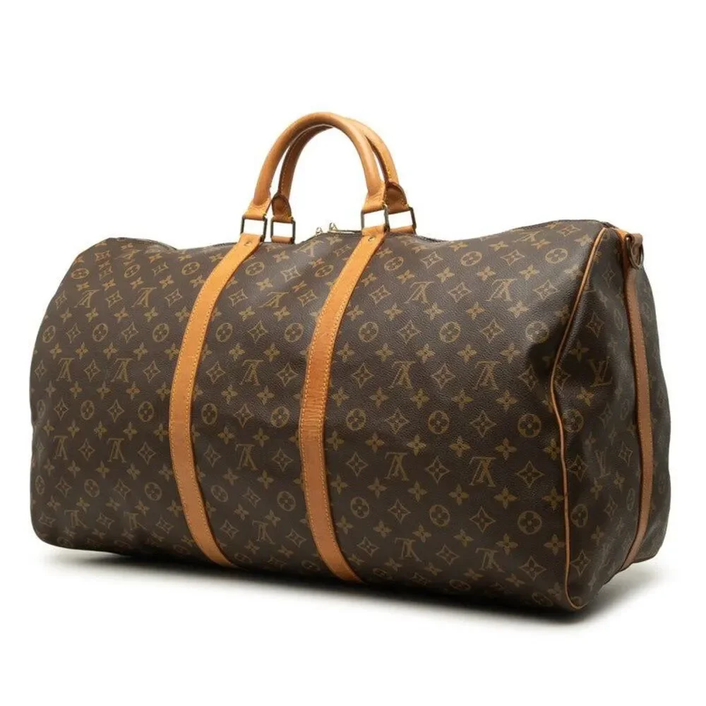 Louis Vuitton Keepall Bandouliere 60 Monogram Boston Bag